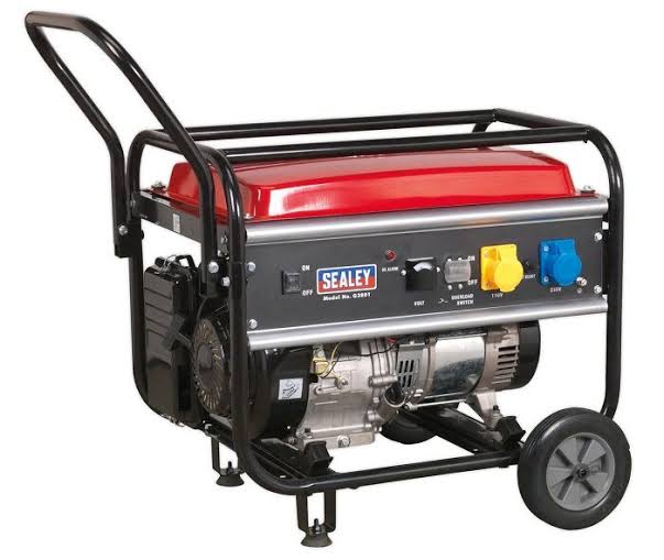 A portable diesel generator set