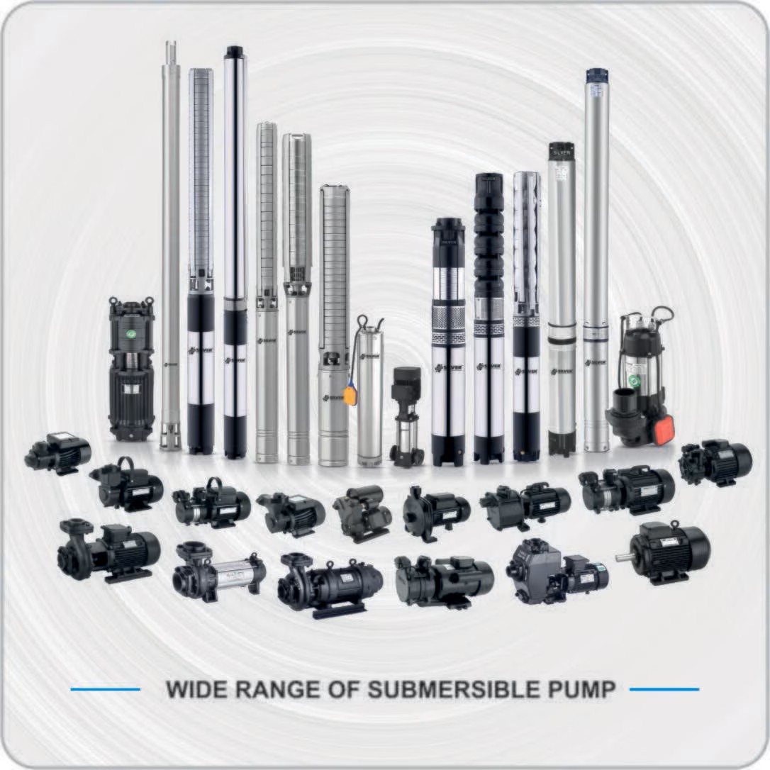 Submersible pumps on the shelf